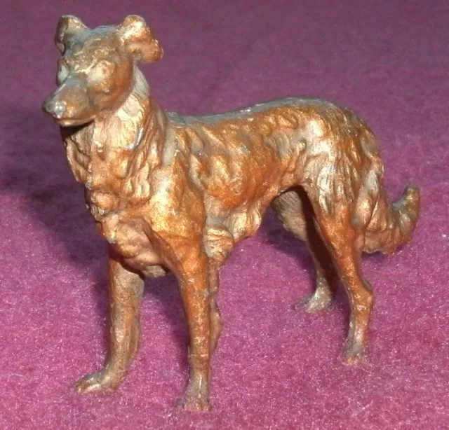 Metal Borzoi Dog Ornament Dog Model Russian Wolfhound