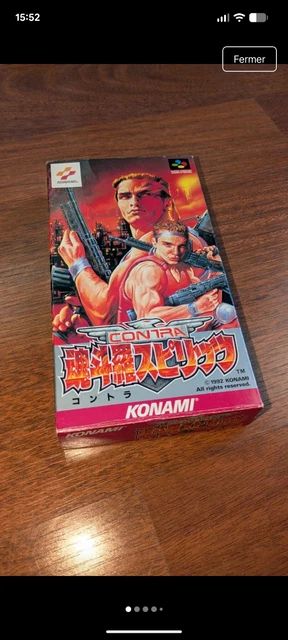 Contra spirits super famicom à vendre - Shopping Participatif