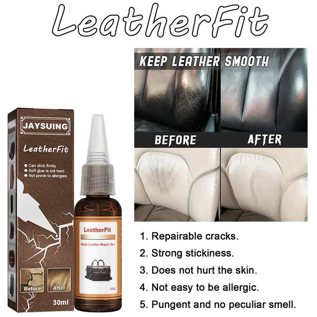 Suministros de herramientas de reparación de cuero pegamento sin rastros 30 ml I9I6