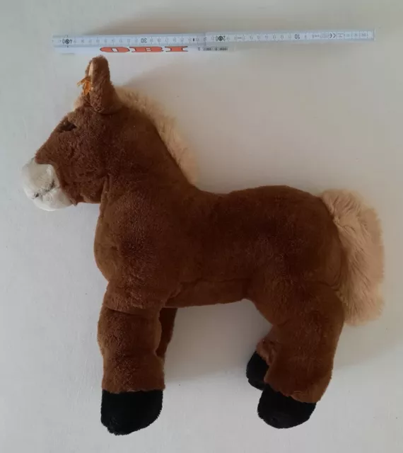 Vintage Steiff Pferd, Pony, Fohlen: Ferdy 072727, stehend; gebraucht