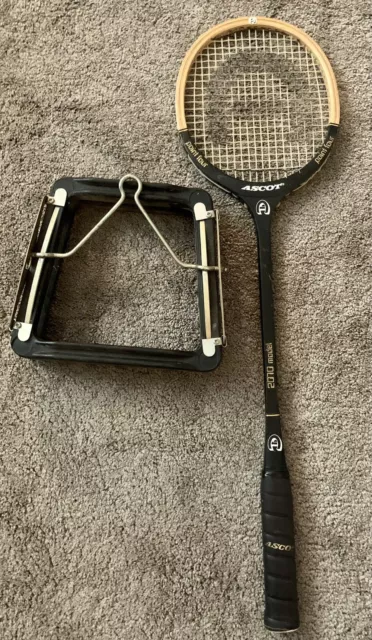 Squashschläger Sport Ascot 2070 Punkt Vier Sportschläger & Presse Vintage