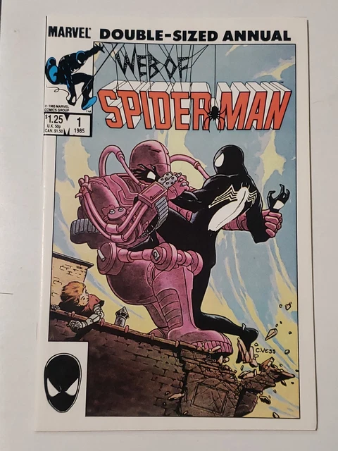 Web Of Spiderman Annual #1 (1985) NM/NM+