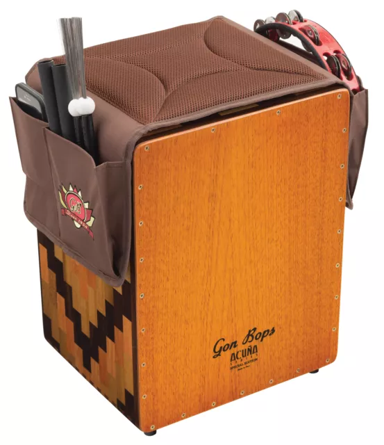 Gon Bops Alex Acuna Cajon Special Edition +Gig Bag +Seat Pad | Authorized Dealer