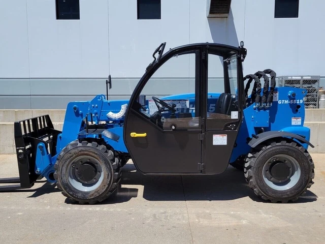 2022 Genie Gth5519 5500 Lb Capacity Deutz Diesel Telehandler Heat And A/C Cab