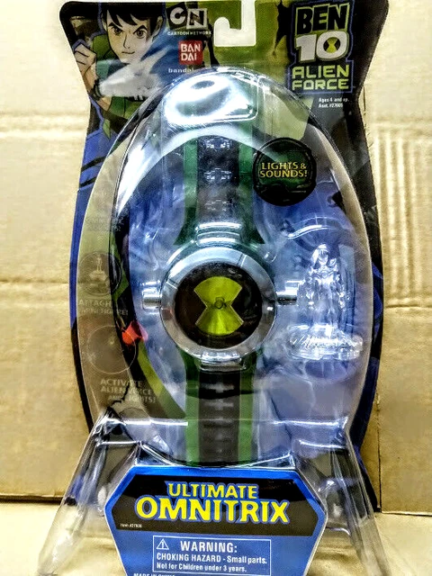 BANDAI BEN 10 Alien Force Ultimate Omnitrix Light & Sound Alien Voice