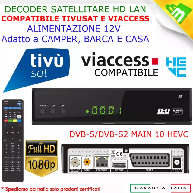 Decoder Hd S2 Bware Hk540Gt Satellitare Wifi Legge Schede Tivusat E Tv Svizzera