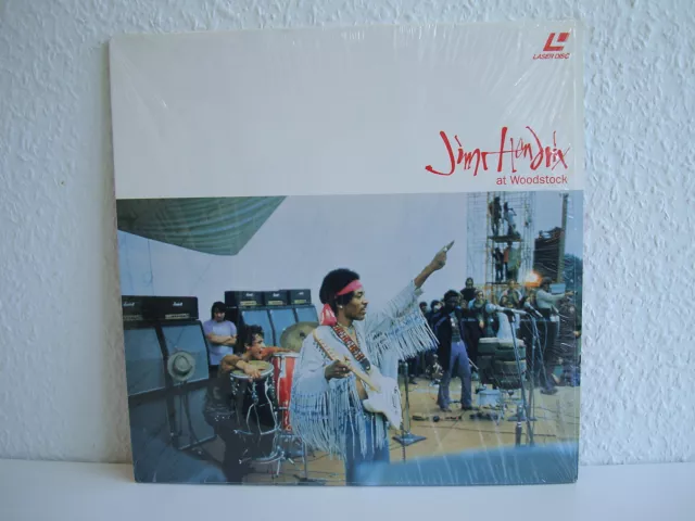 Jimi Hendrix at Woodstock | Laserdisc PAL | LD: Sehr Gut | Cover: Sehr Gut 2