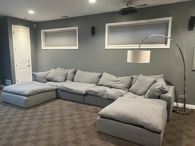 Restoration Hardware cloud 11-sitter couch