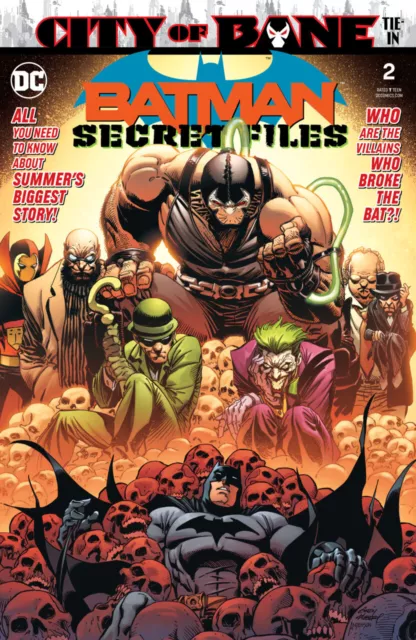 Batman Secret Files (2019) #2 VF/NM-NM Andy Kubert City of Bane Tie-In
