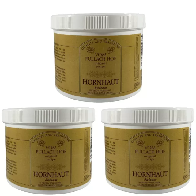 3x Hornhaut Entferner Balsam 500ml Qualität Vom Pullach Hof Fußpflege Fuß creme