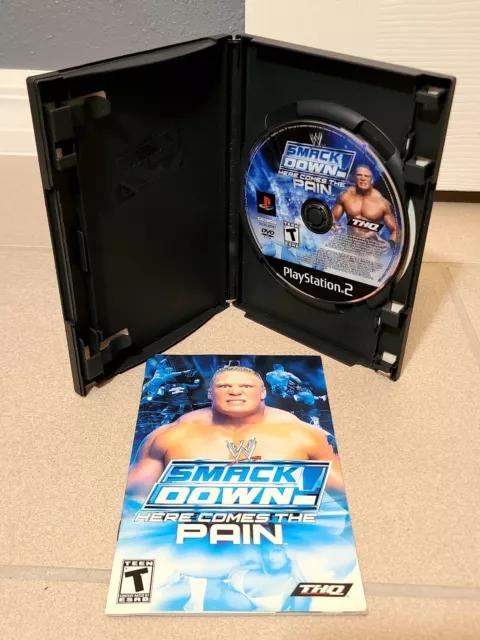 WWE SmackDown Here Comes the Pain CIB (PS2 PlayStation 2, 2003)