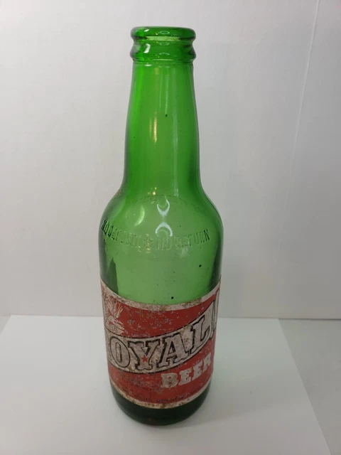 American Brewing Company Royal Beer Vintage Bottle made in Honolulu Hawaii USA