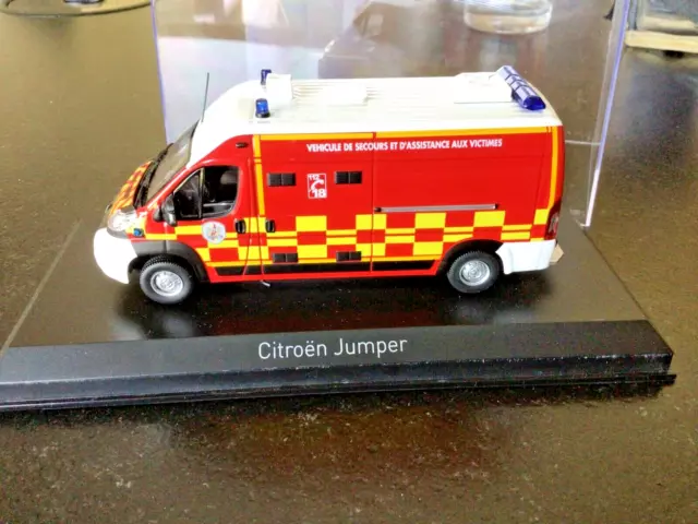 Norev - Citroen Jumper Vsav Pompiers - 1/43