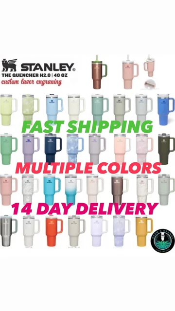 Stanley Quencher 40 oz H2.0 FlowState Tumbler - Multiple Colors Free Shipping