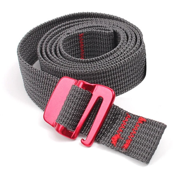 Tape Rope Backpacking Caving 2*150cm 60g Lightweight Nylon+aluminum Alloy