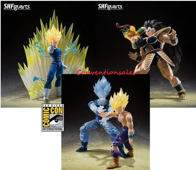 SDCC 2023 TAMASHII Dragon Ball Z S.h. Figuarts Ss Son Goku Gohan, Majin