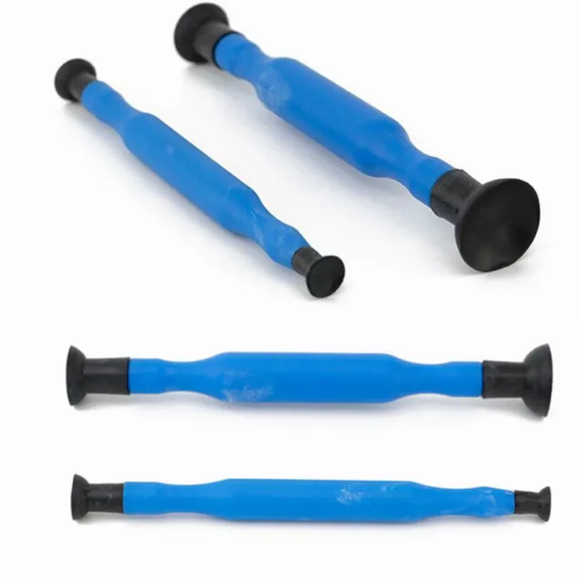 2pcs Valve Lapping Compound Tool Lapper Grinding Kit Hand Grinder Blue