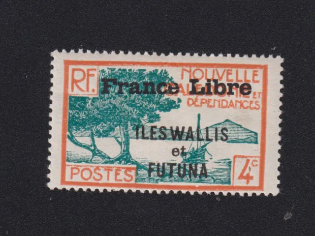 ❤️❤️❤️❤️ Timbre du Wallis et Futuna colonie, N° 95, 4 c gomme charnière ❤️❤️❤️❤️