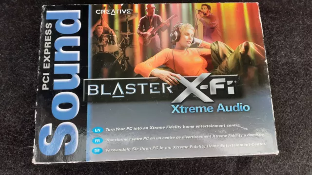 Soundblaster X-fi audio extremo