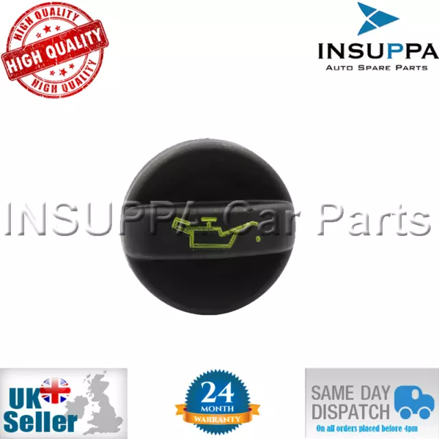 Oil Filler Cap For Citroen C1 C2 C3 C4 C5 Nemo Relay Xantia Xsara Diesel 1180F9