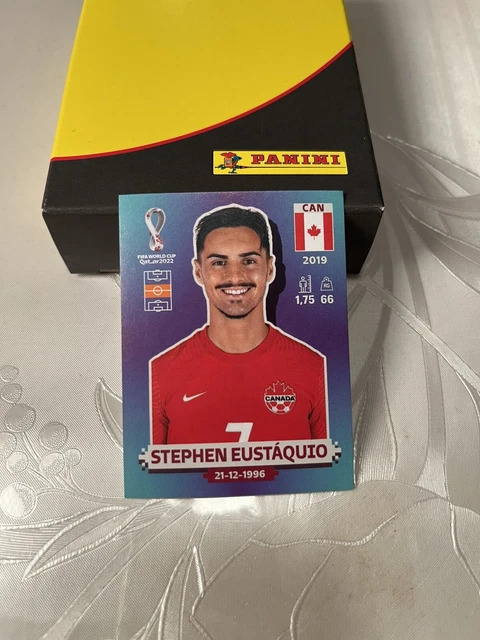 Panini FIFA Fussball-Weltmeisterschaft Katar 2022 Albumaufkleber - CAN13 Stephen Eustaquio