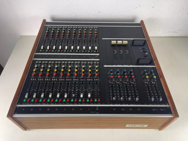 ABE / Emt Vintage 16 Canal Mixing Console / Table de Mixage „ Not Testé "