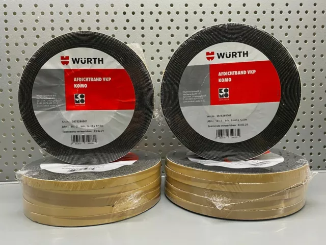 Würth Kompriband Fugendichtband Dichtungsband Quellband Dichtband Fensterband