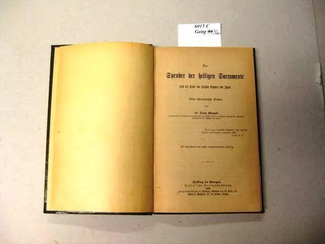 Der Spender der heiligen Sacramente nach der Lehre des heiligen Thomas von Aquin