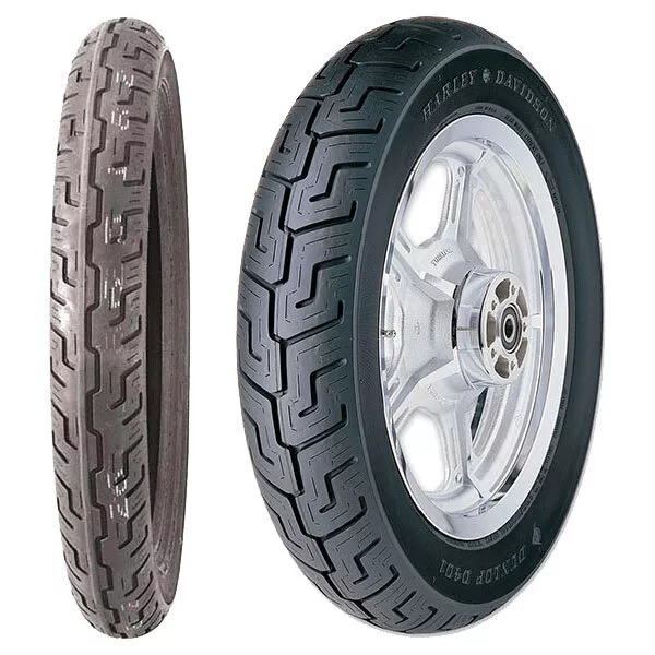 Tyre Set Dunlop 100/90-19 D401F H.d. + 160/70-17 D401 Hd