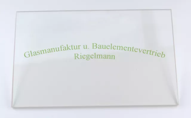 ROBAX®-Kaminglas, Ofenglas 20  x  20 cm  Dicke: 3 od. 4 od. 5 mm