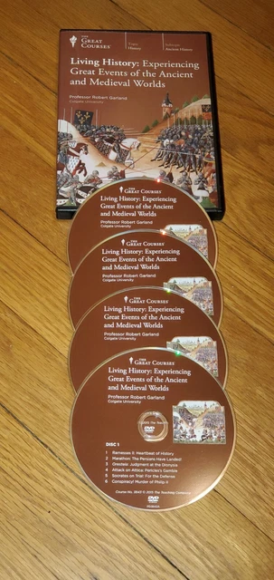 The Great Courses - 4-DVD Course - GREAT EVENTS Of The ANCIENT & MEDIEVAL WORLDS