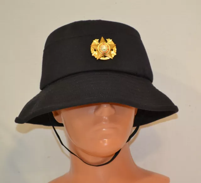 Cap Hungary Soldiers Hat & Badge military fort Peoples Army KTP Uniform S-56