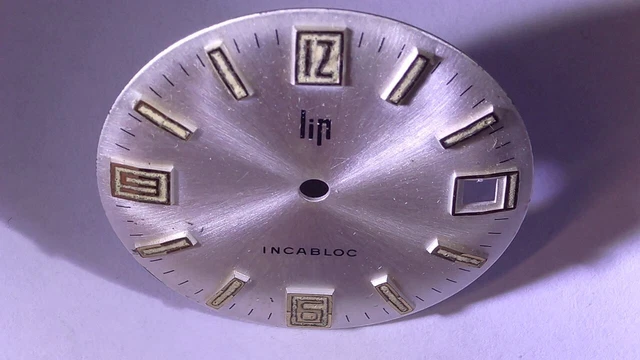 Ancien Cadran LIP Diamètre 27.30 Mm - Stock De 1975 - Neuf Sans étiquette