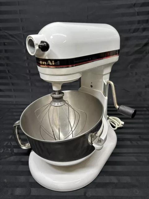 KitchenAid Professional KP26M9PC 6 Quart 590W Bowl-Lift Stand Mixer -  Contour Silver for sale online