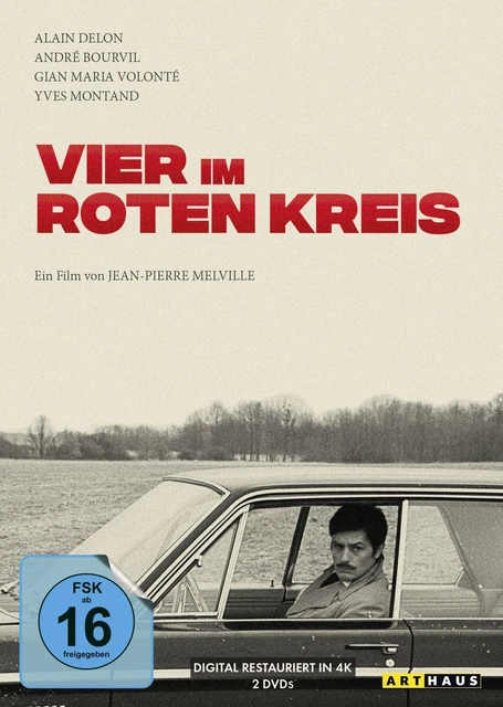 Vier im roten Kreis | Digital Remastered | Jean-Pierre Melville | DVD | Deutsch