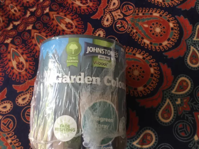 Vernice legno per esterni Johnstone, Seagreen, 1 litro, non aperta.