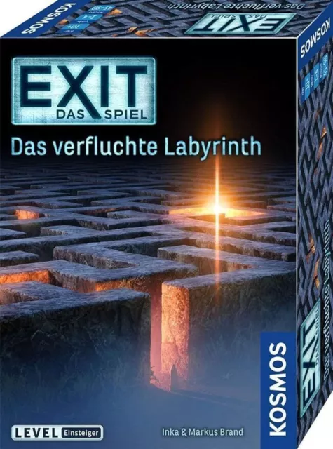 KOSMOS 682026 EXIT - Das Spiel - Das verfluchte Labyrinth, Level: Einsteiger