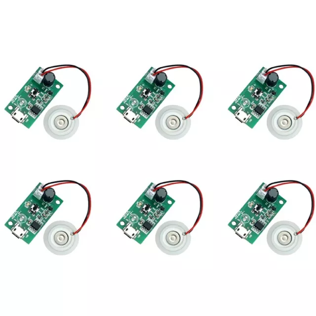 6 Pcs 20MM Ultrasonic Mist Maker Atomizer Transducer Atomizer Film Plate Ac G6Z1