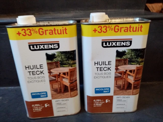 Huile Teck Incolore Mat