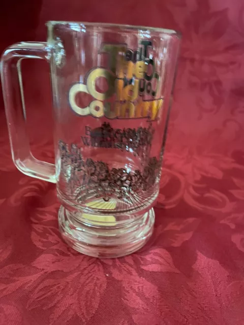 Busch Gardens Williamsburg Virginia Souvenir  The Old Country Vintage Glass Mug