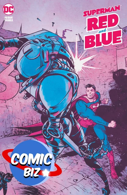 Superman Red & Blue #3 (2021) 1St Printing Main Pope Cover Dc Comics