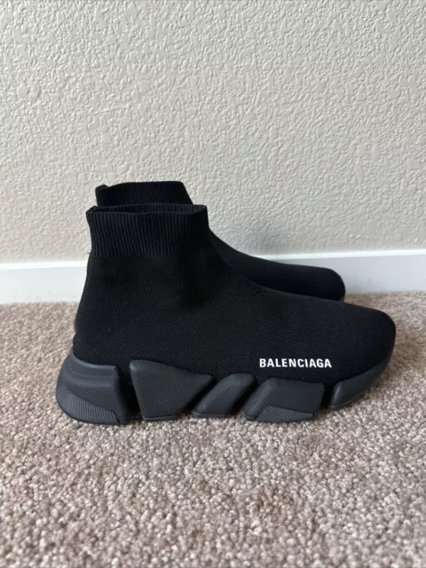 Women’s Balenciaga Speed 2.0 Recycled Knit Sneaker Black 7