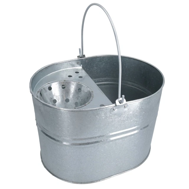 Secchio Zincato Da 13 Litri - Prodotto In UK - Per Uso Domestico, Giardinaggio O Decorazione - 4