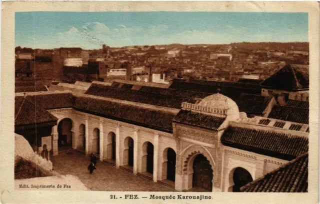 CPA AK MOROCCO Fez - Karouajine Mosque (963497)