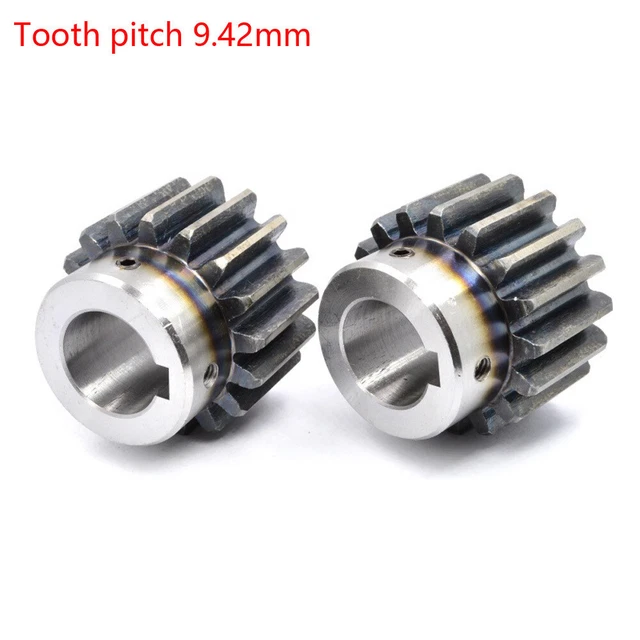 Engrenage Droit (spur Gear) 1.5 Mod - 12T à 80T Avec Alésage à Clavette Et Pas 45# En Acier