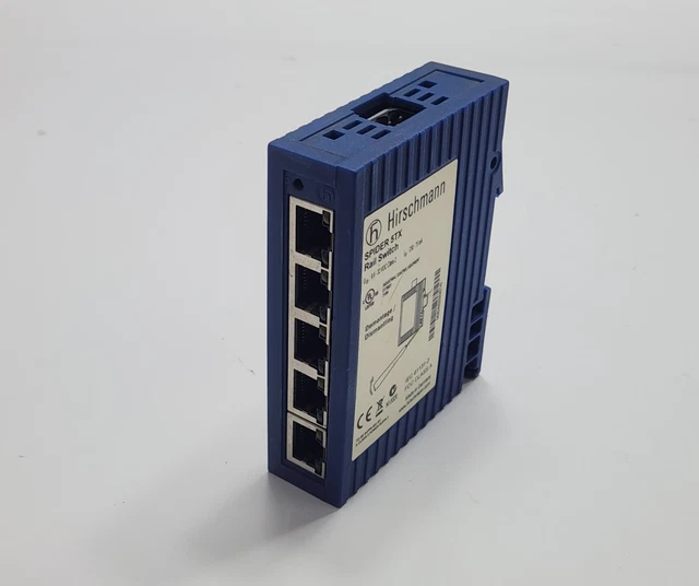 Spider R5tx HIRSCHMANN SPIDER 5TX Ethernet Rail Switch EUR 101,82 - PicClick FR