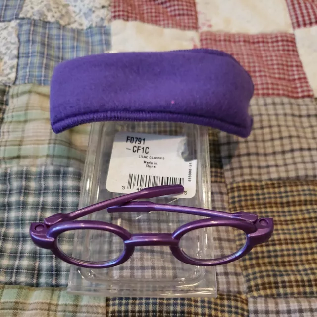 NEW American Girl Lilac Glasses for Doll New in box Retired