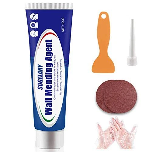 Crème de Réparation Murale Enduit de Rebouchage Imperméable et à Séchage Rapi...