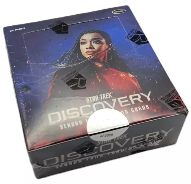 2023 Rittenhouse Star Trek Discovery Season 4 Trading Cards Sealed Hobby Box