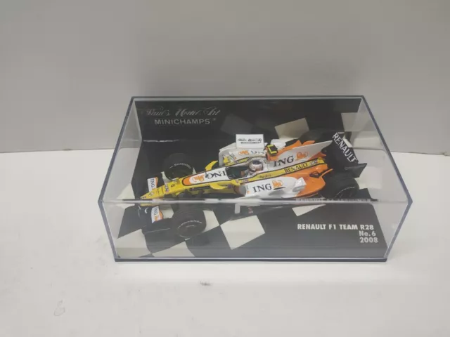 Renault F1 Team R28 Nelson Piquet J 2008 1/43 Minichamps 2